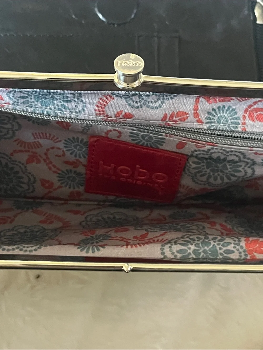 Hobo Lauren Clutch Black